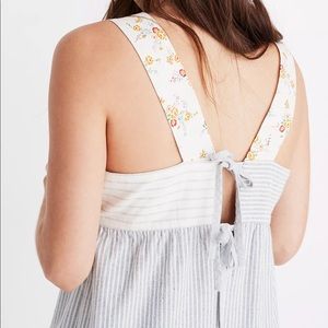 Madewell x New Denim Project Patchwork Jumpsuit